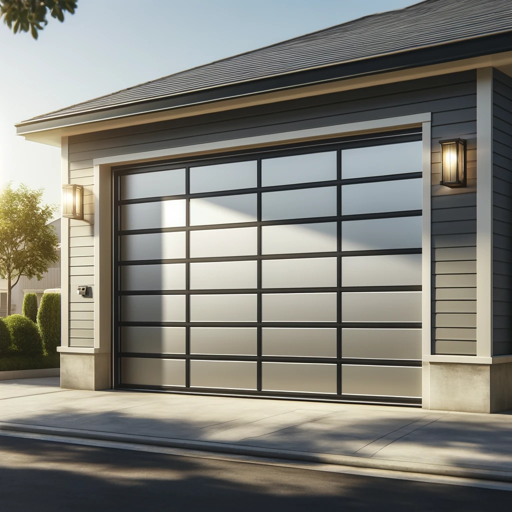 Puertas seccionales 3 Puerta seccional de aluminio